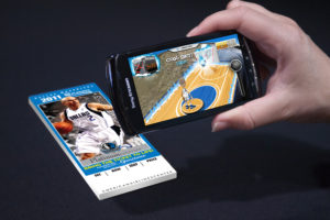 Qualcomm Mav's AR mobile app mockup