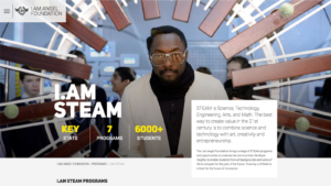 Will.I.Am website page hero