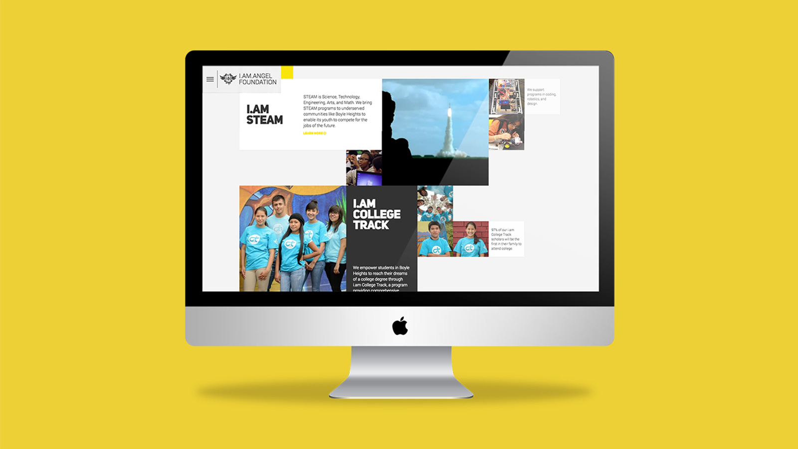 Will.I.Am website mockup