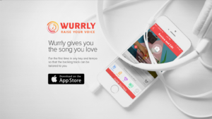 Wurrly mobile app apple advertisement